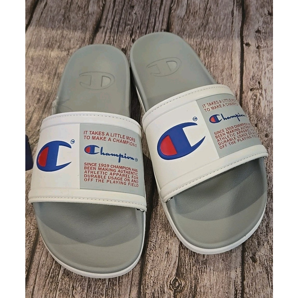 Champion IPO Squish White/Gray/Scarlett Youth Size 7 NWT No Box (5)